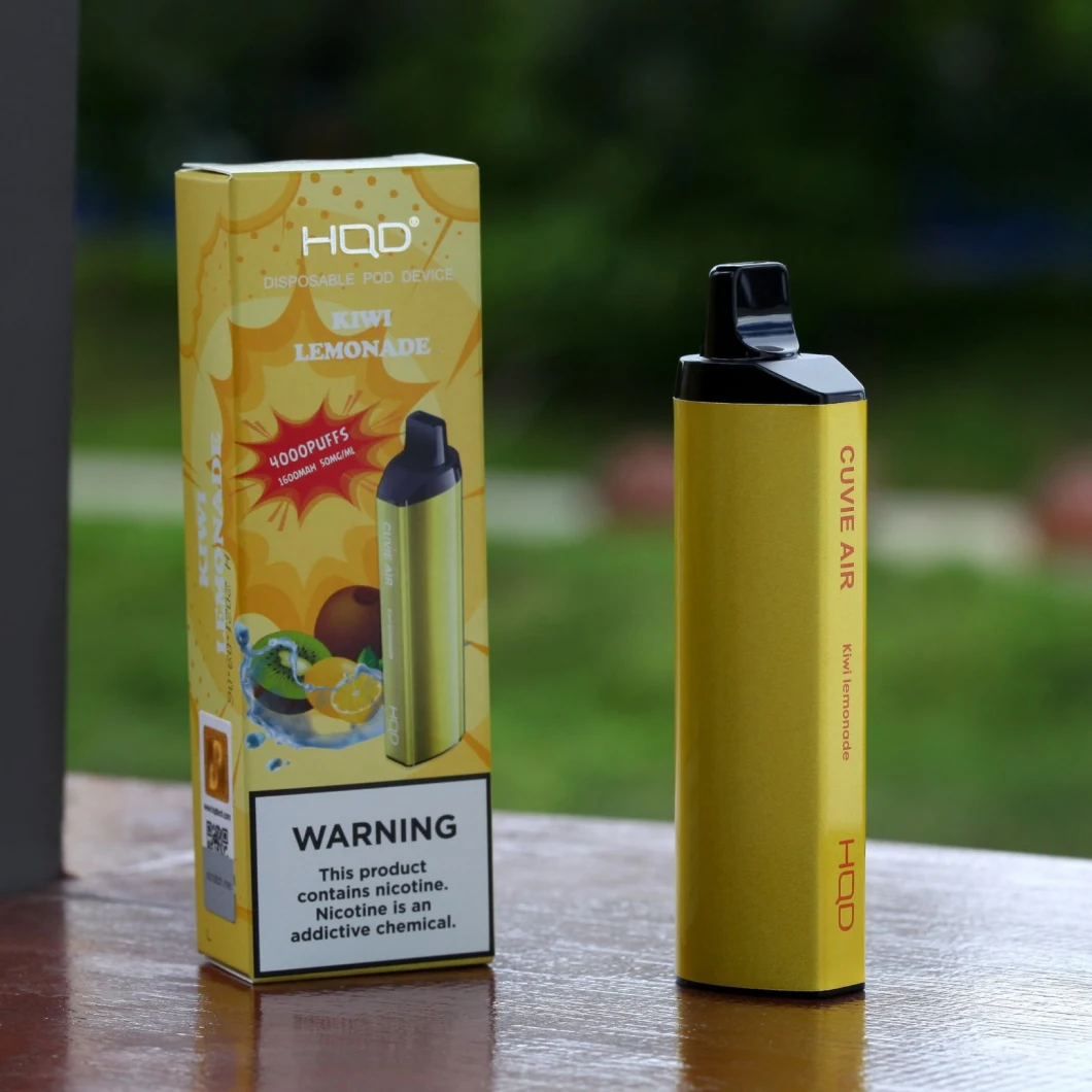 Grape Hqd Cuvie Air 4000 Puffs Without MOQ Electronic Cigarette Wholesale Disposable Vape Atomizer Vape Australia Top 1 Vapes